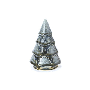 Small Ceramic Holiday Tree, Mistletoe