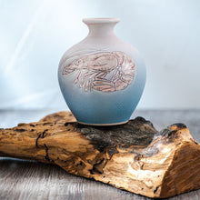 Load image into Gallery viewer, Hand Thrown Under the Sea Vase #47
