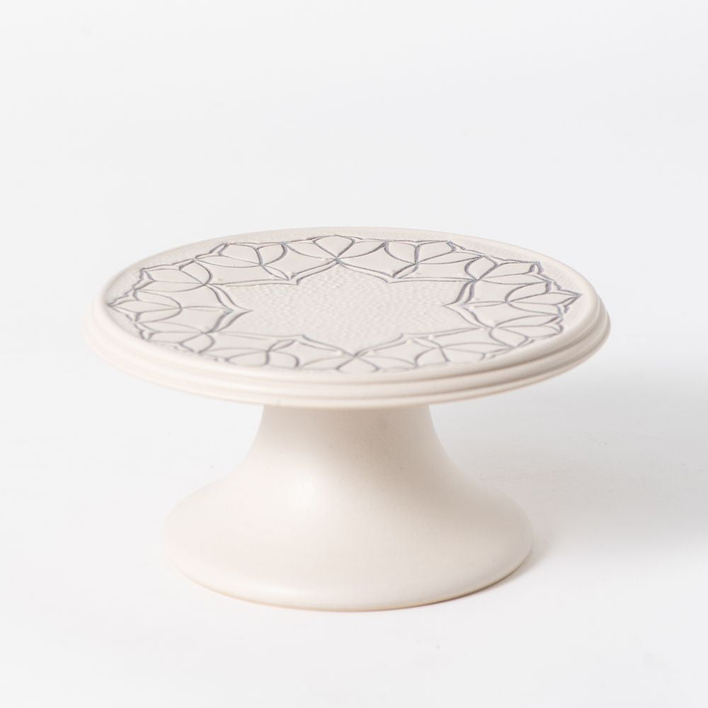 Hand Thrown Cake Stand #043