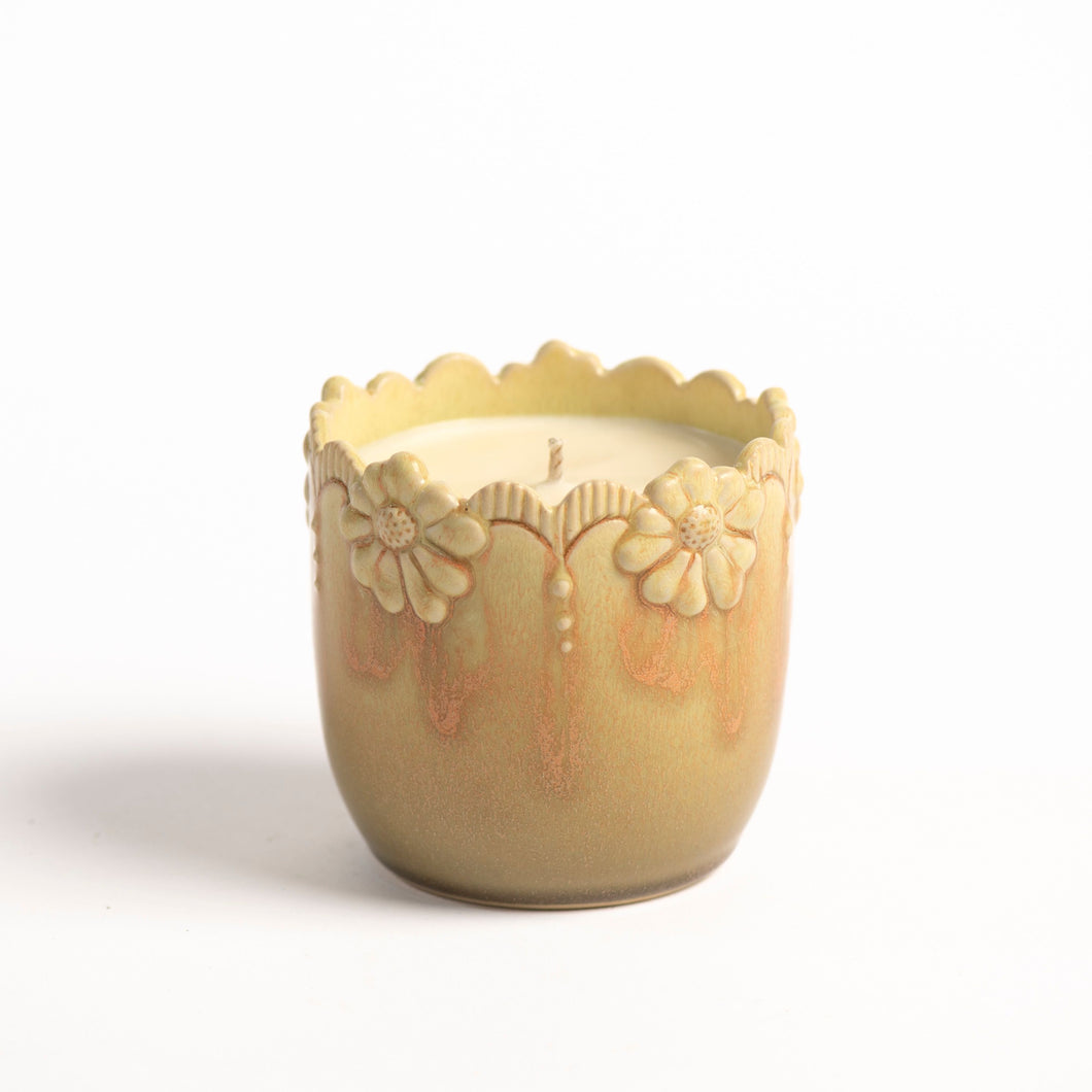 Hand-Thrown Candle No. 19
