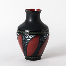 Load image into Gallery viewer, Hand Thrown Homage French Red Vase #10
