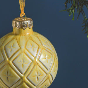 Hand Carved Ornament #064