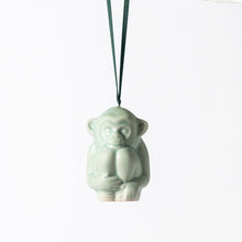 Load image into Gallery viewer, Shiri Monkey Ornament - Jadeite
