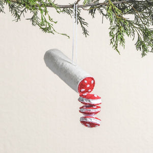 Salami Felt Ornament