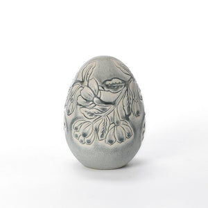 Hand Carved Medium Egg #289