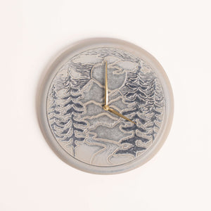 Hand-Thrown Clock, No. 16