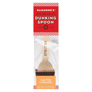 Salted Caramel Dark Chocolate Dunking Spoon