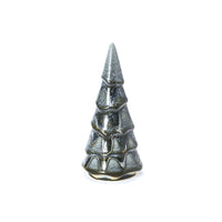 Medium Ceramic Holiday Tree, Mistletoe