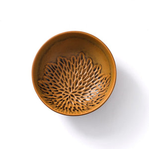 Emilia Serving Bowl, Chestnut