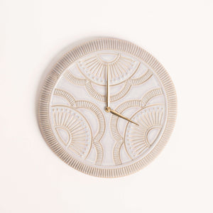 Hand-Thrown Clock, No. 15