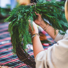 Load image into Gallery viewer, Holiday Open House 2024 | Holiday Wreath Making with Sprouts!
