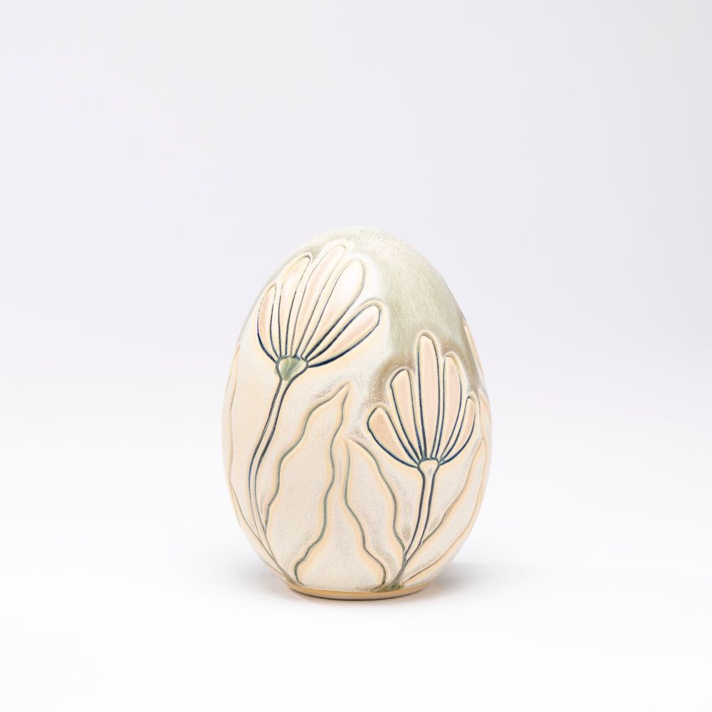 Hand-Carved Egg No. 101, Medium