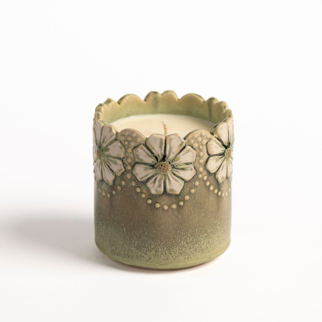 Hand-Thrown Candle No. 21