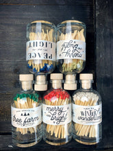 Load image into Gallery viewer, Vintage Apothecary Christmas Merry Gold Matches
