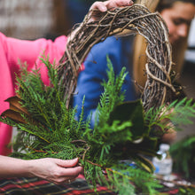 Load image into Gallery viewer, Holiday Open House 2024 | Holiday Wreath Making with Sprouts!
