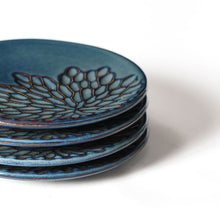 Load image into Gallery viewer, Emilia Small Plates Set of 4, High Tide
