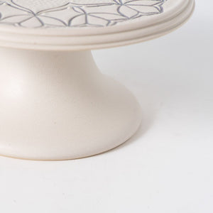 Hand Thrown Cake Stand #043