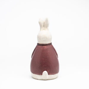 Hand-Thrown Bunny, No. 028