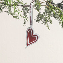 Load image into Gallery viewer, Heart Ornament- Shriner&#39;s Love to the Rescue
