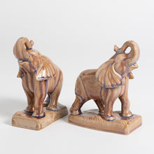 Load image into Gallery viewer, Elephant Bookend Set- Cincinnati Zoo More Home to Roam- Jati
