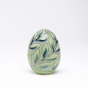 Hand-Carved Egg No. 019, Medium