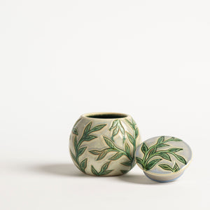 Hand-Thrown Canister, No. 52