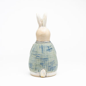 Hand-Thrown Bunny, No. 014