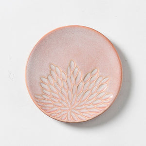 Emilia Small Plate- Peach Blossom