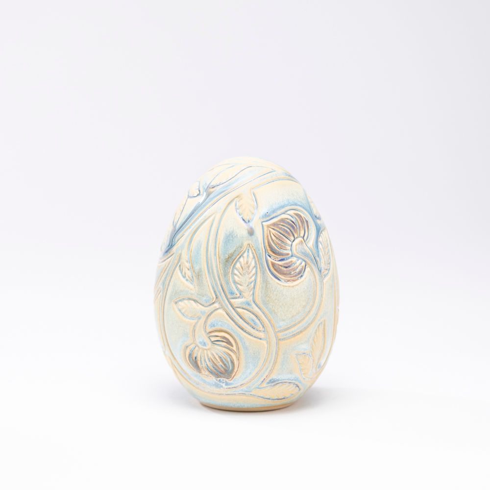 Hand-Carved Egg No. 119, Medium