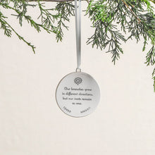 Load image into Gallery viewer, Tree of Life Ornament -Antiqued Clover
