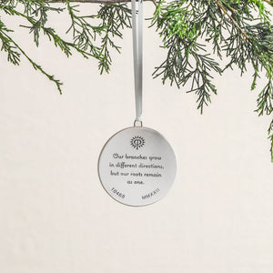 Tree of Life Ornament -Antiqued Clover