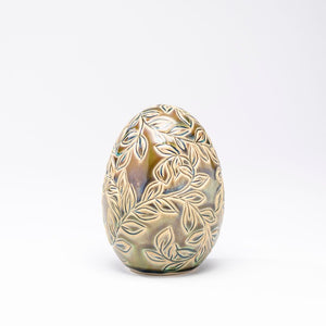 Hand-Carved Egg No. 060, Medium