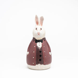 Hand-Thrown Bunny, No. 028