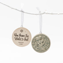 Load image into Gallery viewer, NEW! You Mean the World to Me, Hippo Ornament -Harmony
