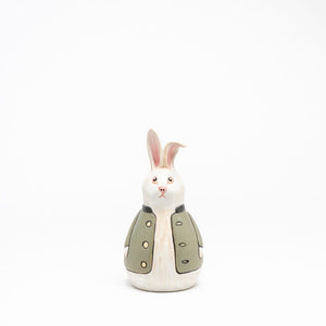 Hand-Thrown Bunny, No. 023