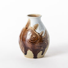 Load image into Gallery viewer, Hand Thrown Animal Kingdom Vase #47
