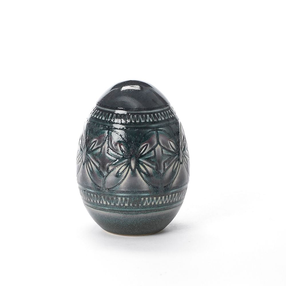 Hand Carved Medium Egg #313