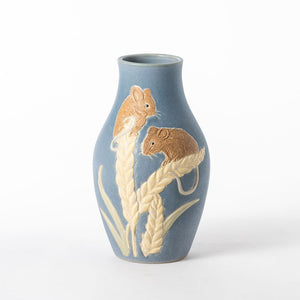 Hand Thrown Animal Kingdom Vase #17