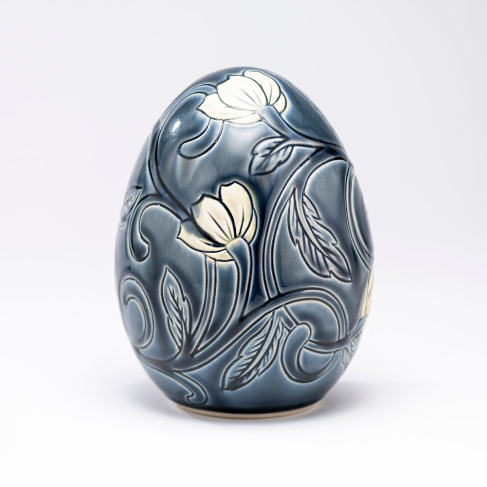 Hand-Carved Egg No. 001, Large