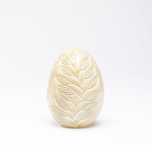 Hand-Carved Egg No. 076, Medium