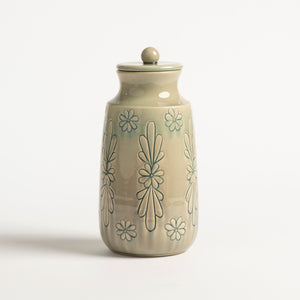 Hand-Thrown Canister, No. 21