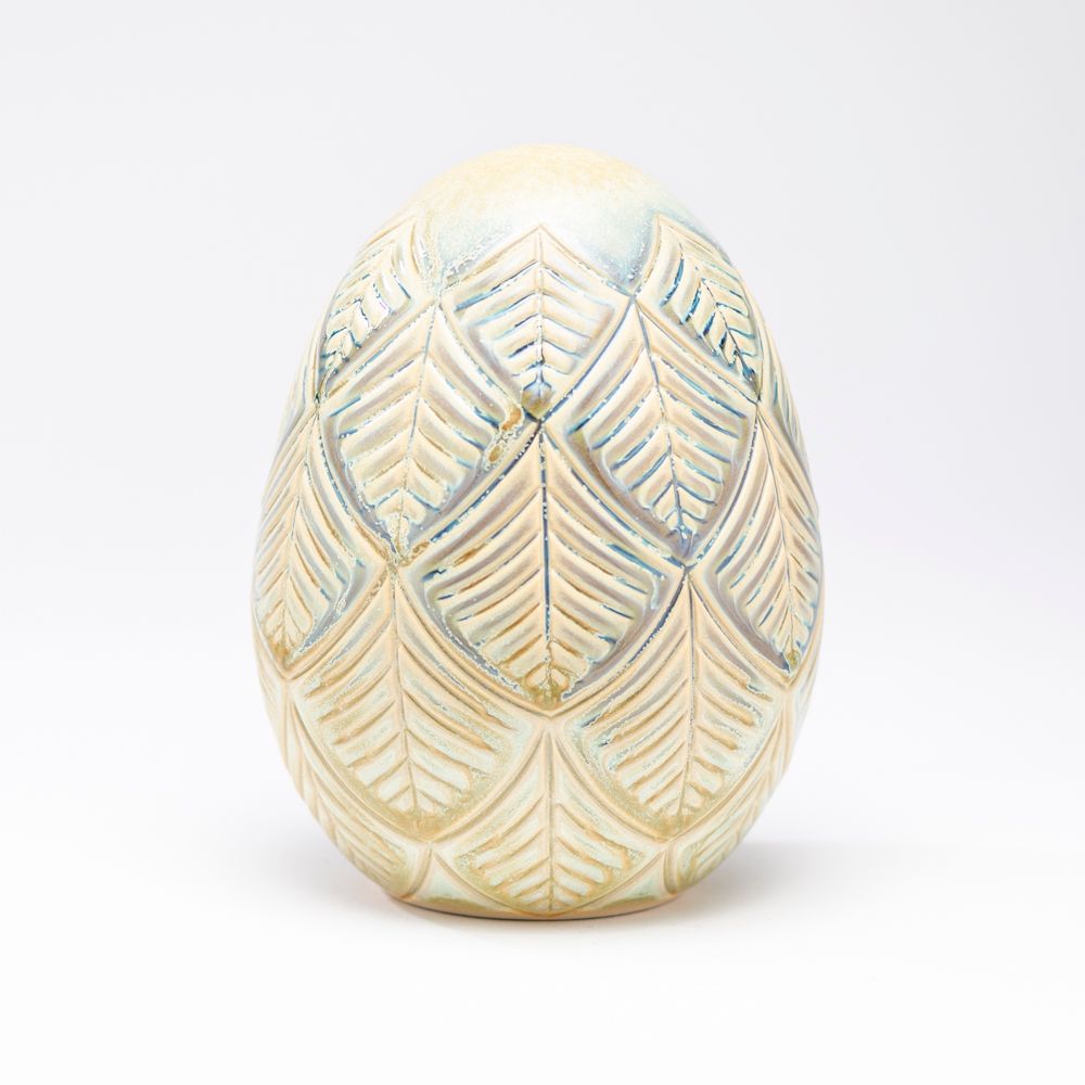 Hand-Carved Egg No. 061, Large