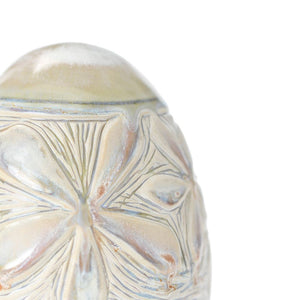 Hand Carved Medium Egg #315