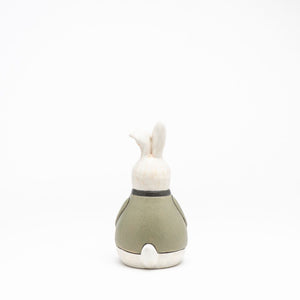 Hand-Thrown Bunny, No. 023