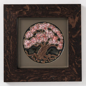 Tree of Life Tile - 12" x 12" - Cherry Blossom