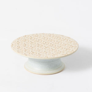 Hand Thrown Cake Stand #038