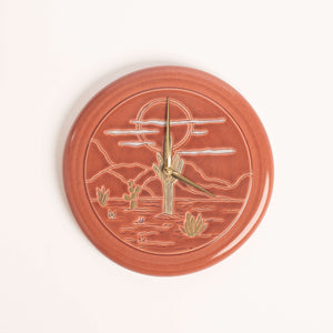 Hand-Thrown Clock, No. 9