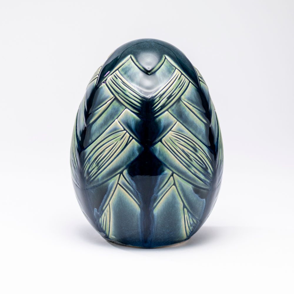 Hand-Carved Egg No. 067, Large