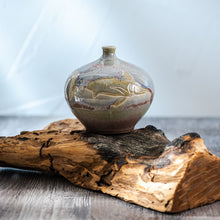 Load image into Gallery viewer, Hand Thrown Under the Sea Vase #70
