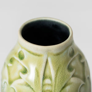 1921 Holly Leaf Vase- Holly